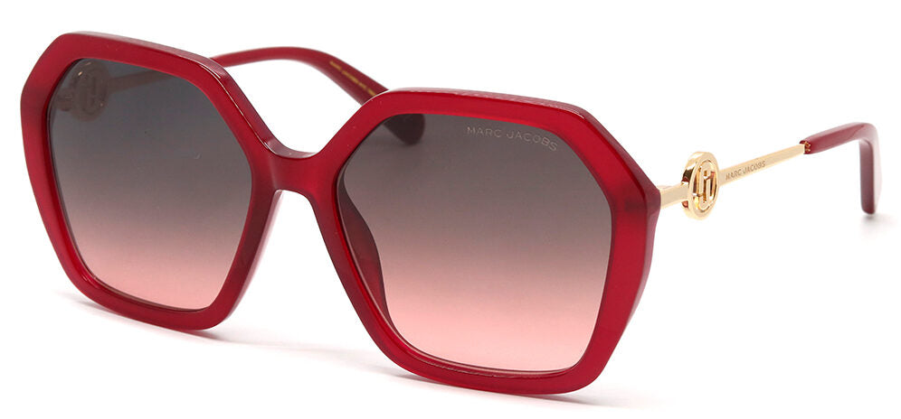 Marc Jacobs MARC 689/S C9A Gold Sunglasses - Gold frame, Red lens