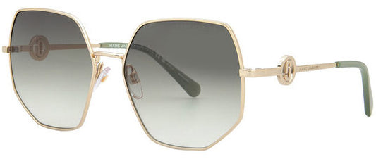 Marc Jacobs MARC 730/S PEF 9K Gold Sunglasses - Gold frame, Grey lens