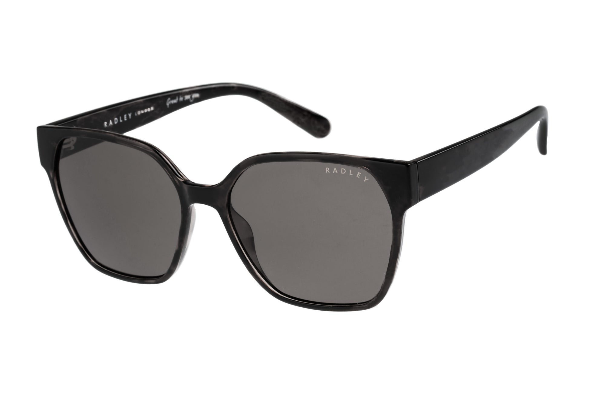 Radley 6528 104 Black Sunglasses - Black frame, Grey lens