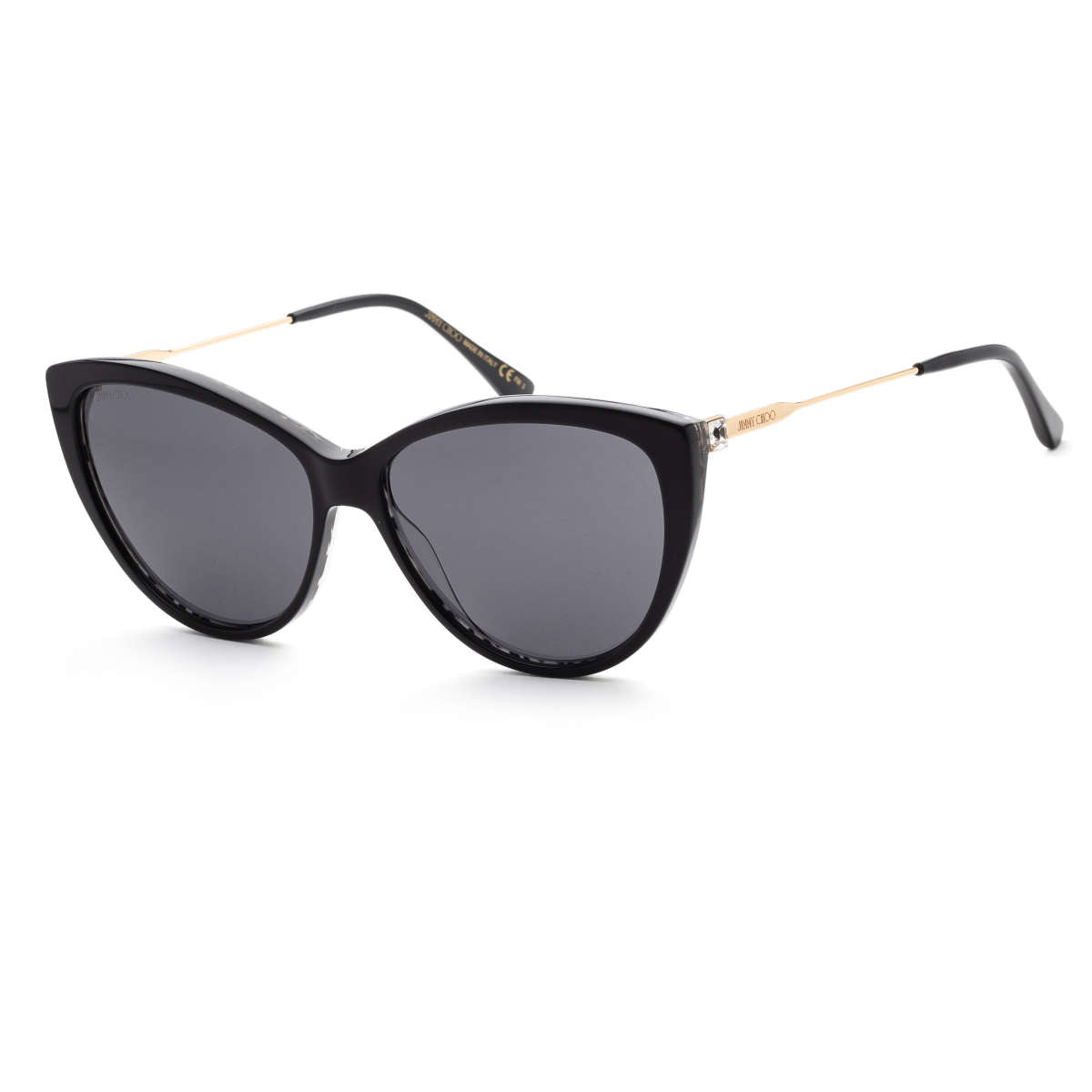 Jimmy Choo RYM/S 7T3IR Gold Sunglasses - Gold frame, Grey lens