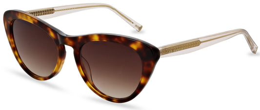 Ted Baker TB1690 100 Tortoise Sunglasses - Brown / Tortoise frame, Gradient Brown Lens