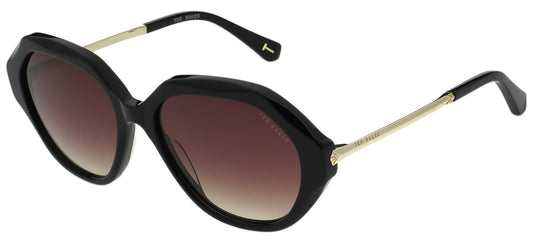 Ted Baker TB1731 001 Black Sunglasses - Black frame, Brown Lens
