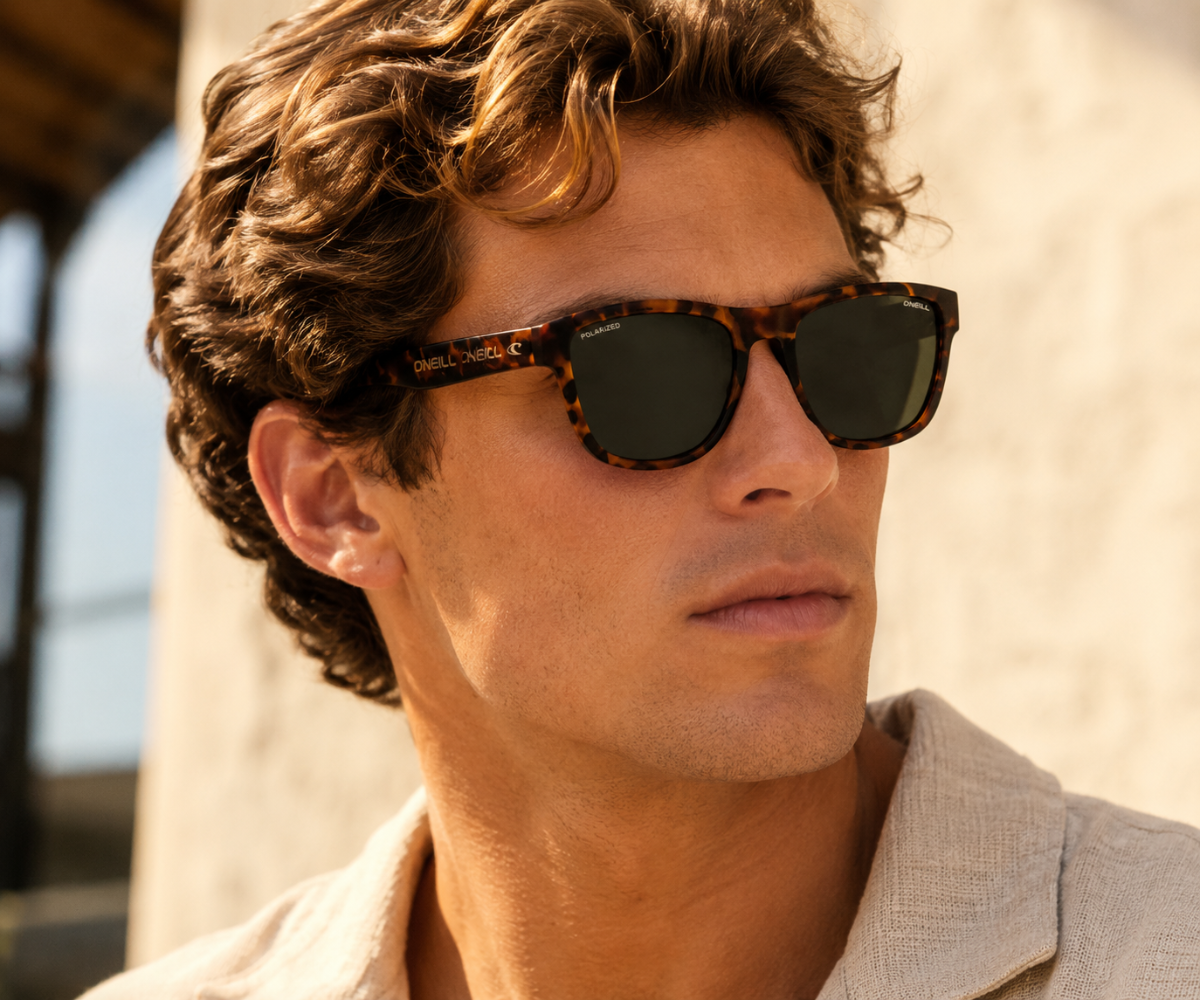 O'Neill ONS-COAST-102P Matte Brown Tortoise Sunglasses
