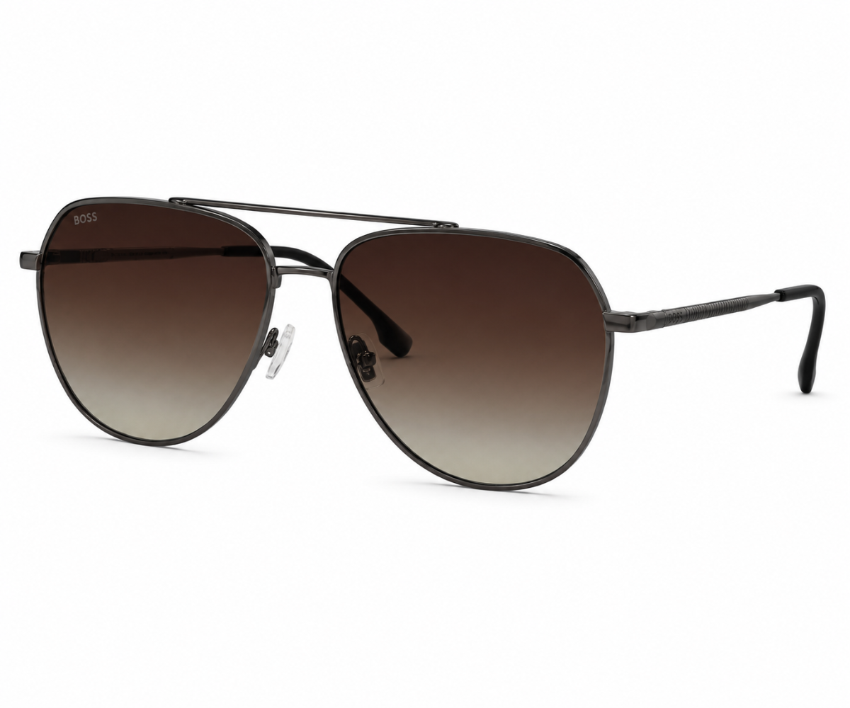 Hugo Boss BOSS 1447/S KJ1 DK Gun Metal Sunglasses