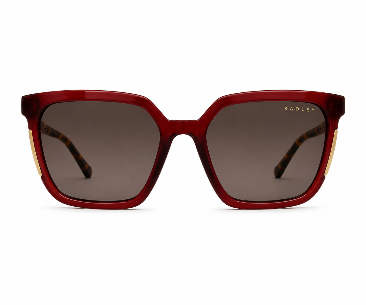 Radley 6506 172A Transparent Burgundy Sunglasses - Offer