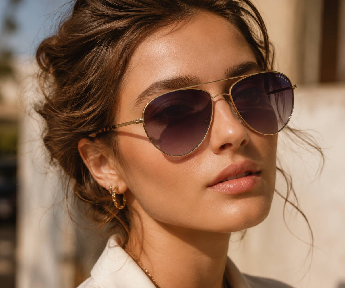 Radley Petula 201 Gold Sunglasses - Offer