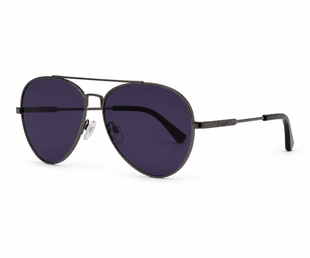 Barbour BA8112 C2 Gun Metal Sunglasses