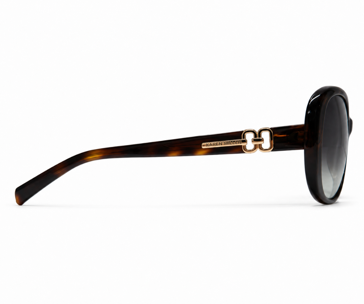 Karen Millen KM5054 100 Dark Tortoise Sunglasses