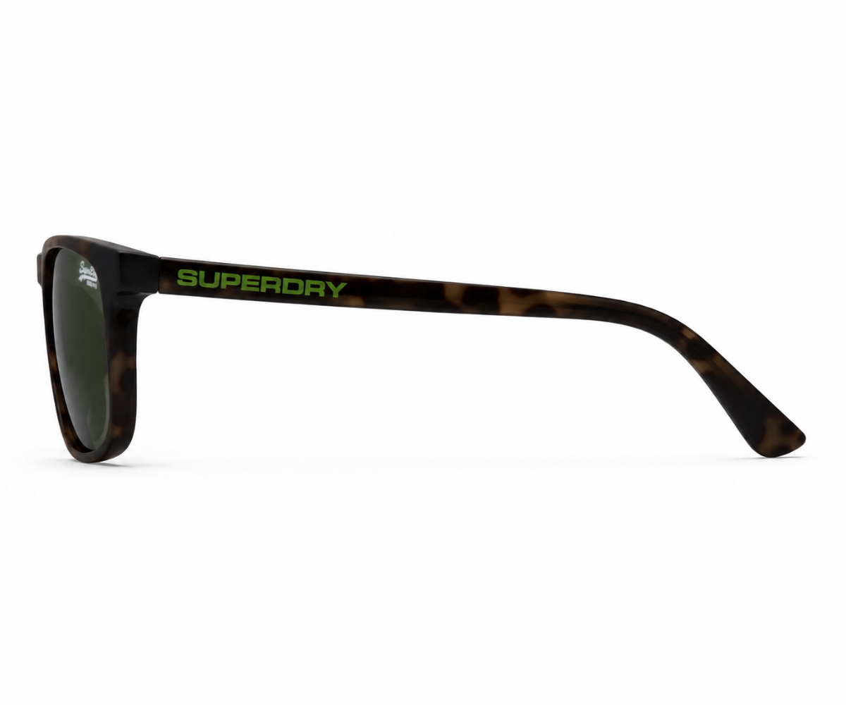 Superdry SDS-SHOCKWAVE-102 Satin Spotted Havana Sunglasses - Offer