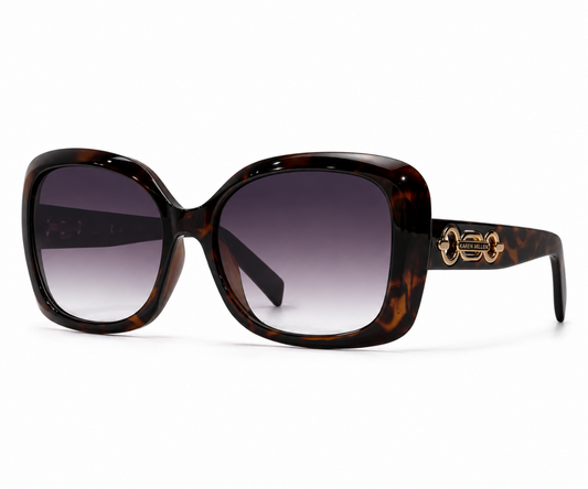 Karen Millen KM5053 103 57 Brown Havana Sunglasses