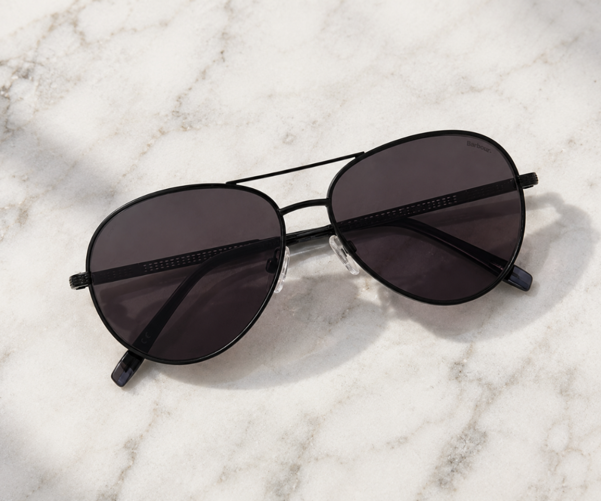 Barbour BAS-3003-004 Black Sunglasses