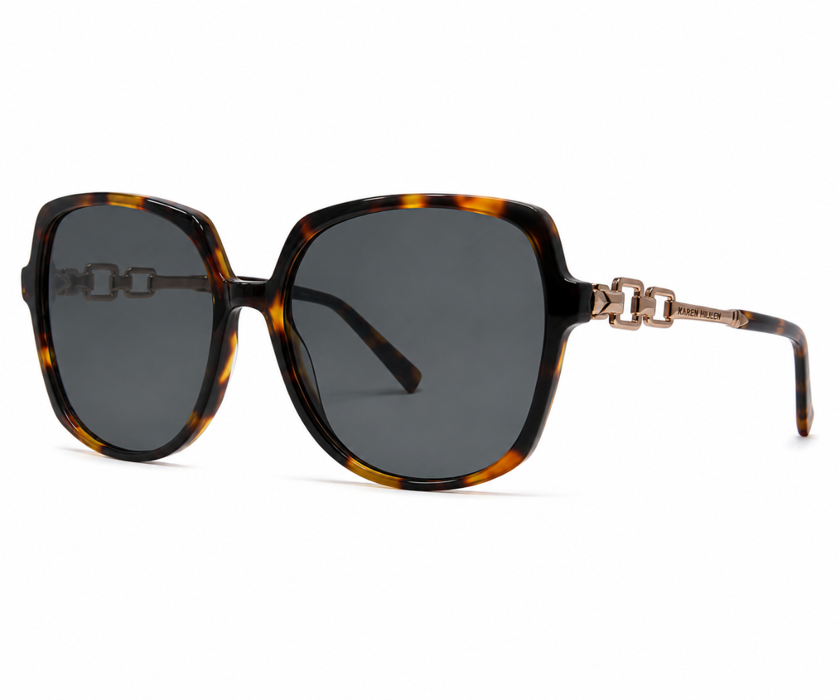 Karen Millen KM5065 134 Dark Tortoise Sunglasses