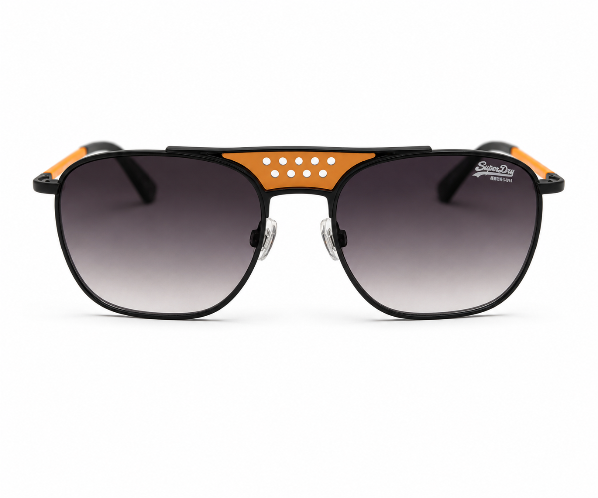 Superdry SDS-TROPHY-004 Black Orange Sunglasses - Offer