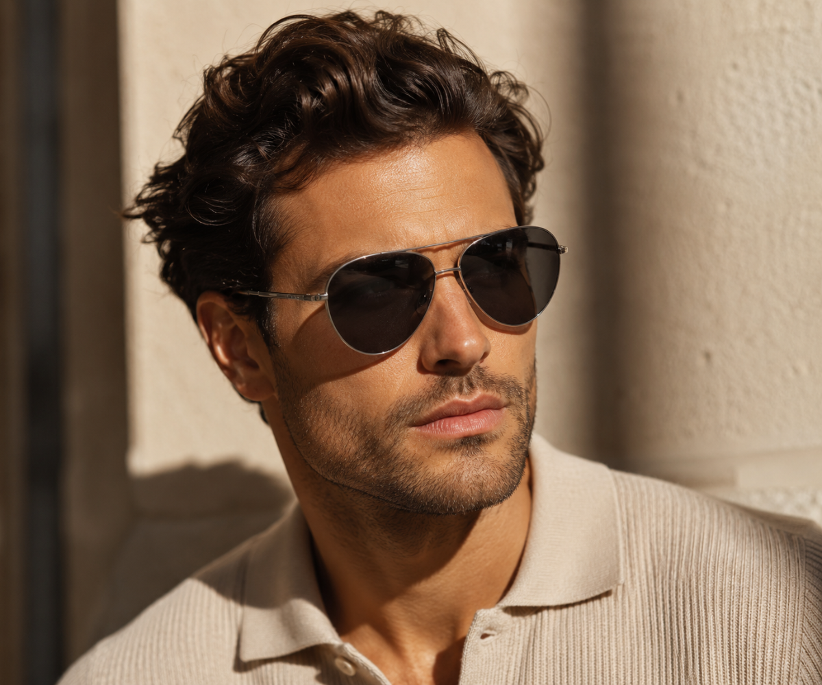 Barbour BA4051 C3 Silver Metal Sunglasses