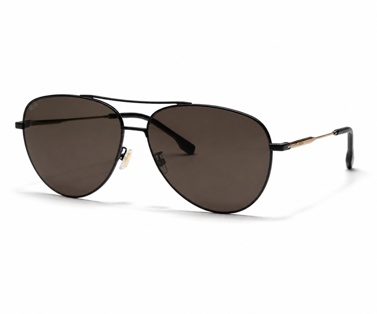Hugo Boss BOSS 1558/0/F/S I4663IR Black Metallic Sunglasses