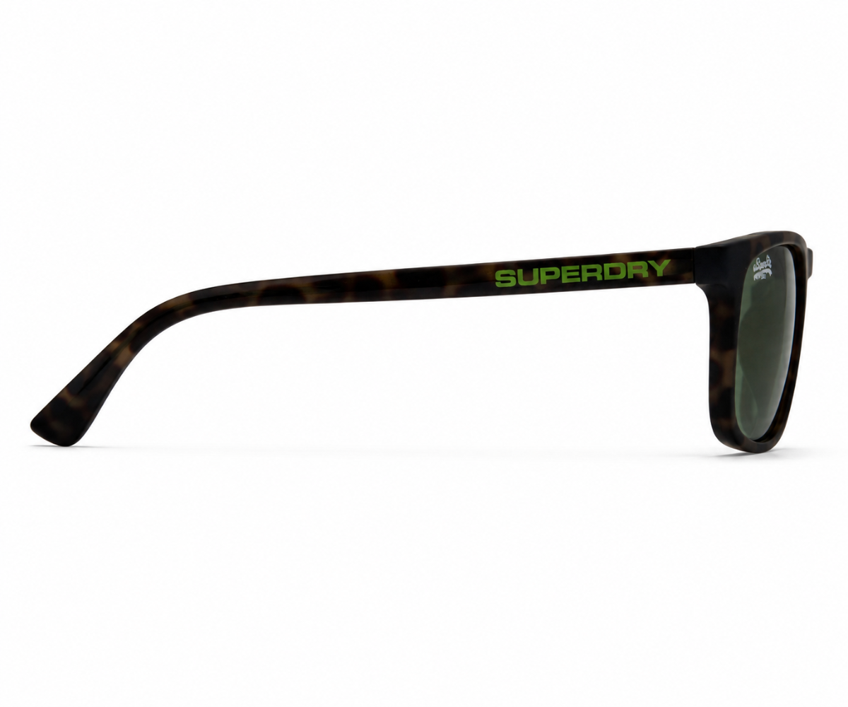 Superdry SDS-SHOCKWAVE-102 Satin Spotted Havana Sunglasses - Offer