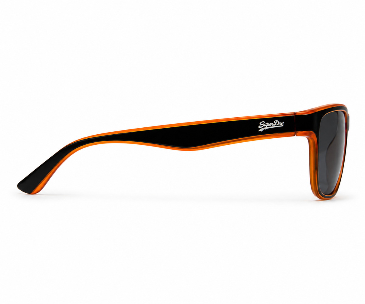 Superdry SDS-ROCKSTEP-104 Black Orange Sunglasses