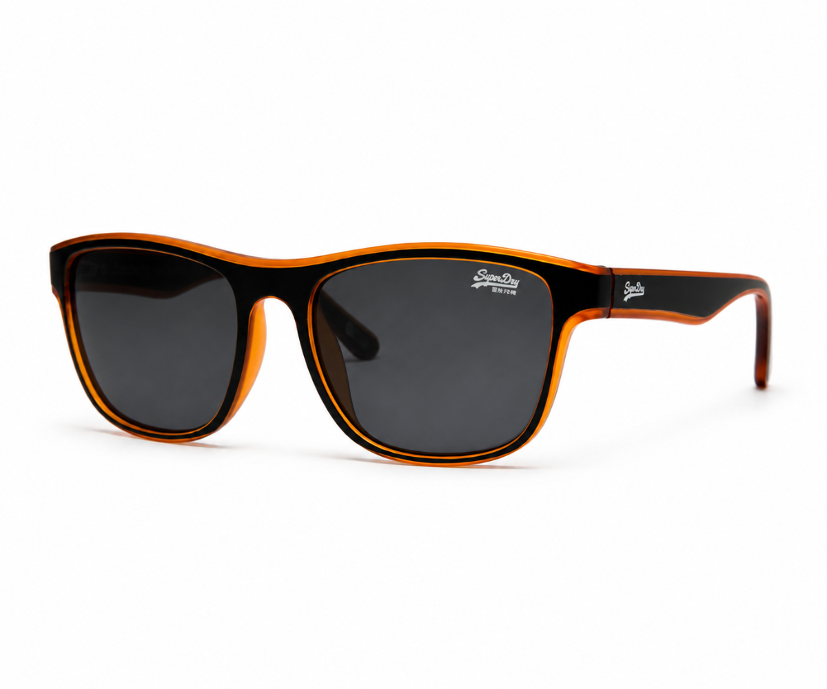 Superdry SDS-ROCKSTEP-104 Black Orange Sunglasses