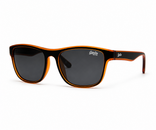 Superdry SDS-ROCKSTEP-104 Black Orange Sunglasses - Offer