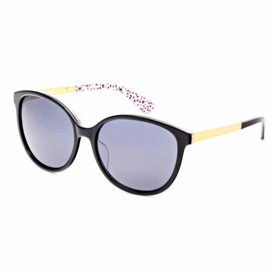 Kate Spade KARLENA/F/S UYY Black Sunglasses - Black frame, Grey lens