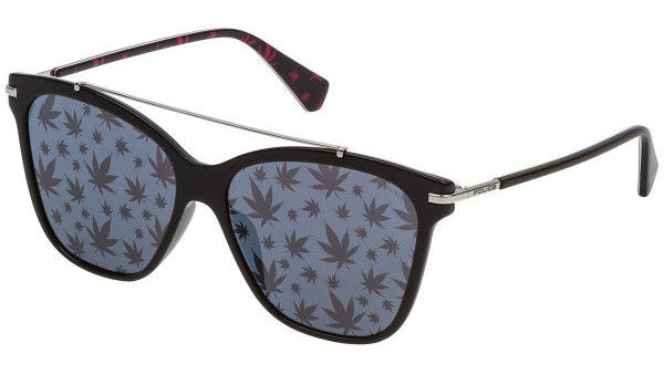 Police SPL404E 6XKL Brown Sunglasses - Brown / Tortoise frame, Blue lens