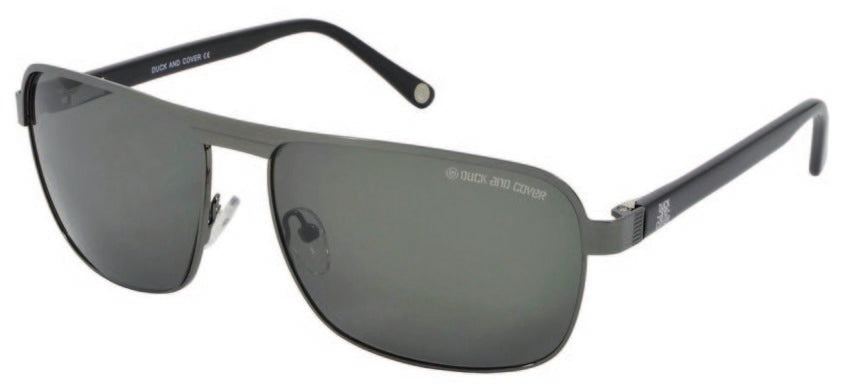Duck and Cover DCS021 C1 Black Sunglasses - Black frame, Grey lens