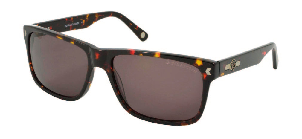 Duck and Cover DCS026 C2 Havana Sunglasses - Brown / Tortoise frame, Brown lens