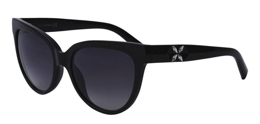 Swarovski SK0187/S 01B Black Sunglasses - Black frame, Grey lens