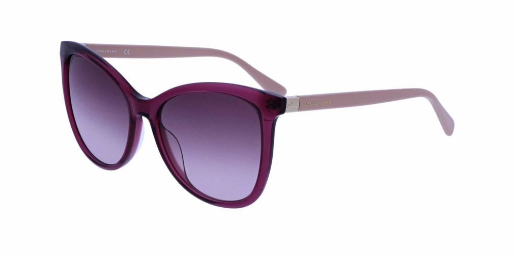Longchamp LO648S (515) Transparent Purple Sunglasses