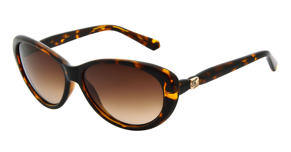 Ted Baker TB1315 122 59 Havana Sunglasses - Brown / Tortoise frame, Brown lens