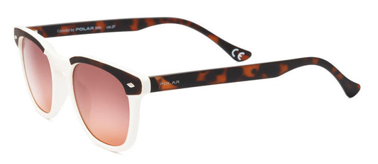 Polar MOD.362 COL.410 Matte White Havana Sunglasses