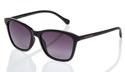 Ted Baker TB1440 001 55 Black Sunglasses - Black frame, Grey lens