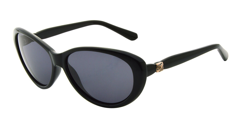Ted Baker TB1315 001 Black Sunglasses - Black frame, Grey lens