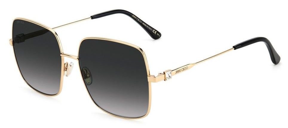 Jimmy Choo LILI/S 2M2589O Gold Sunglasses - Gold frame, Grey Gradient lens