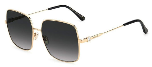 Jimmy Choo LILI/S 2M2589O Gold Sunglasses - Gold frame, Grey Gradient lens