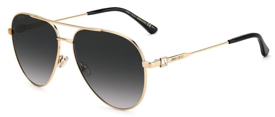 Jimmy Choo OLLY/S 2M2609O Gold Sunglasses - Gold frame, Grey Gradient lens