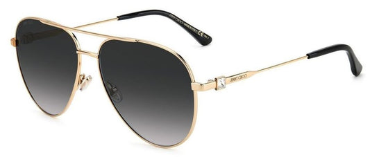 Jimmy Choo OLLY/S 2M2609O Gold Sunglasses - Gold frame, Grey Gradient lens