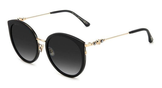 Jimmy Choo SUSSIE/G/SK 807569O Black Sunglasses - Black frame, Grey Gradient lens
