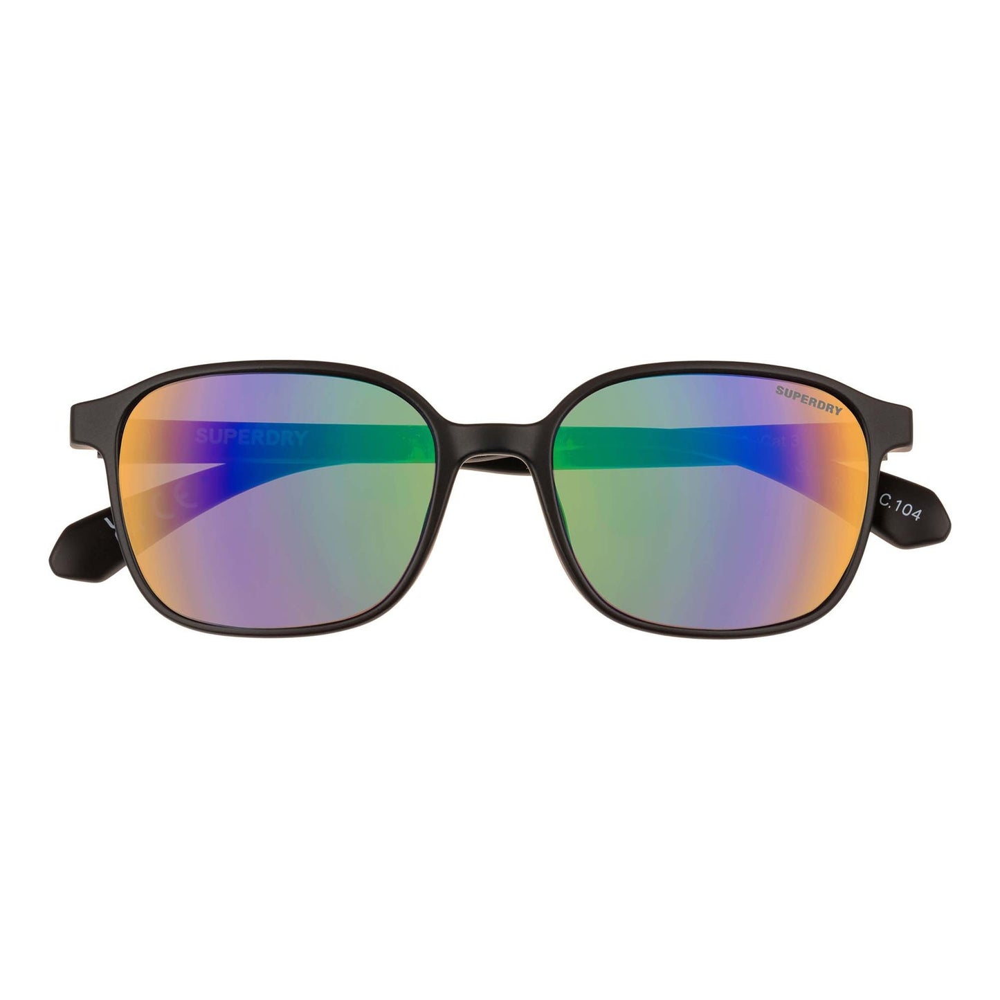 Superdry SDS-5028-104 Black Sunglasses - Black frame, Grey Lens lens