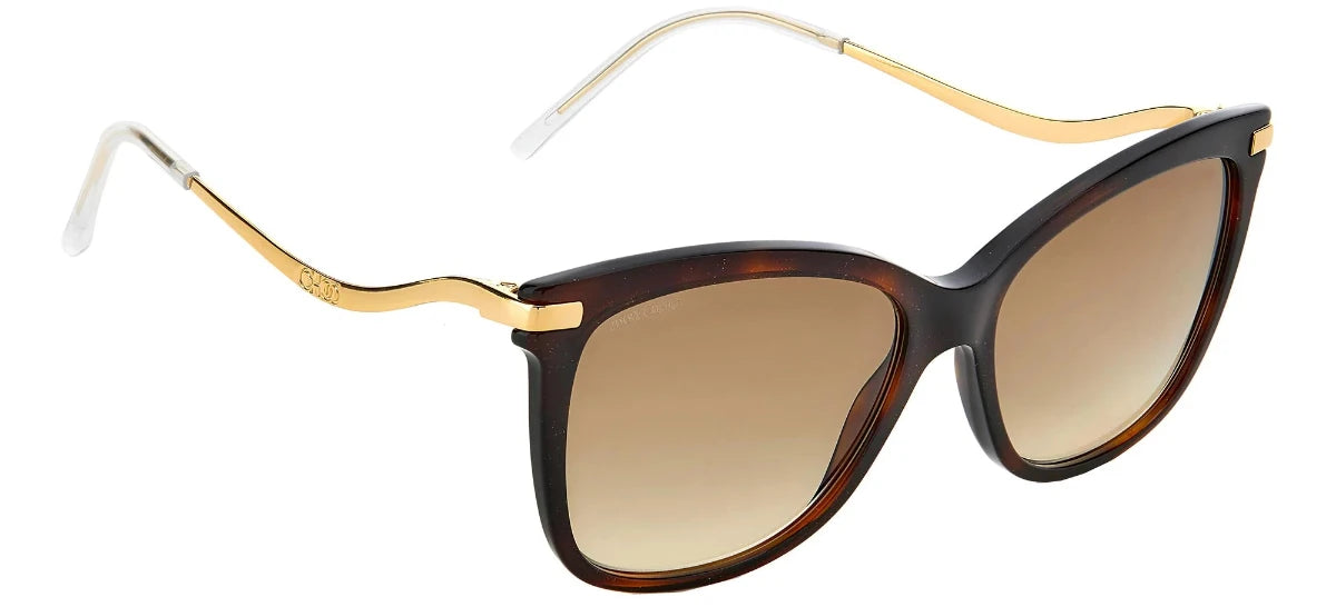 Jimmy Choo STEFF/S 02V GLITTER Havana Glitter Sunglasses