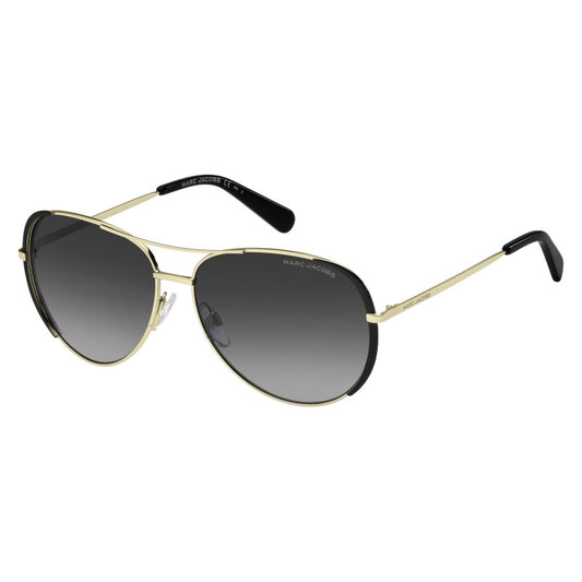 Marc Jacobs MARC 686/S RHL Gold,Black Sunglasses - Gold frame, Grey lens