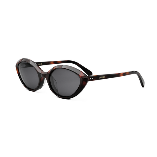 Celine CL40264U 5752A Havana Sunglasses - Brown / Tortoise frame, Grey lens