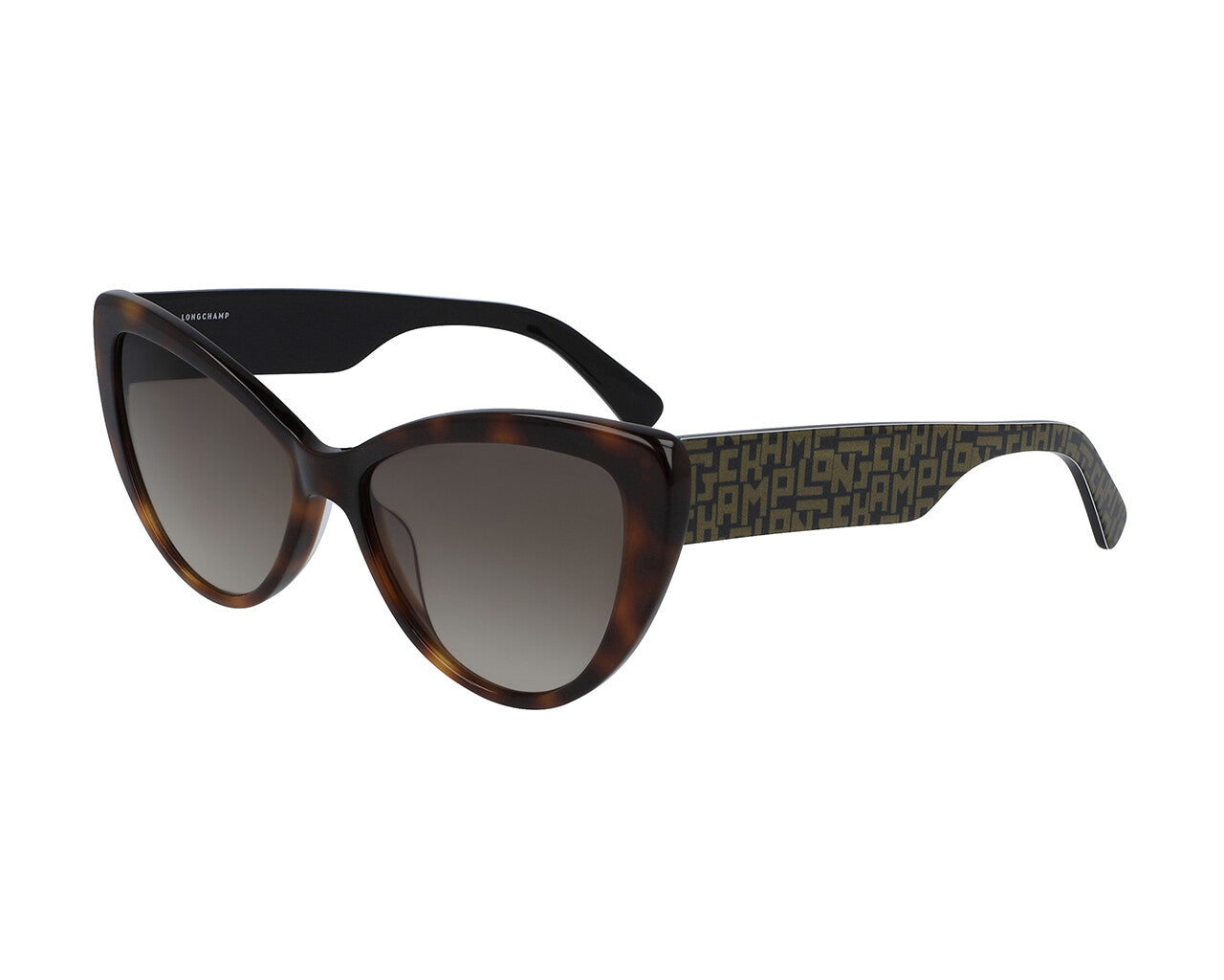 Longchamp LO663S (215) Havana Sunglasses - Brown / Tortoise frame, Brown lens