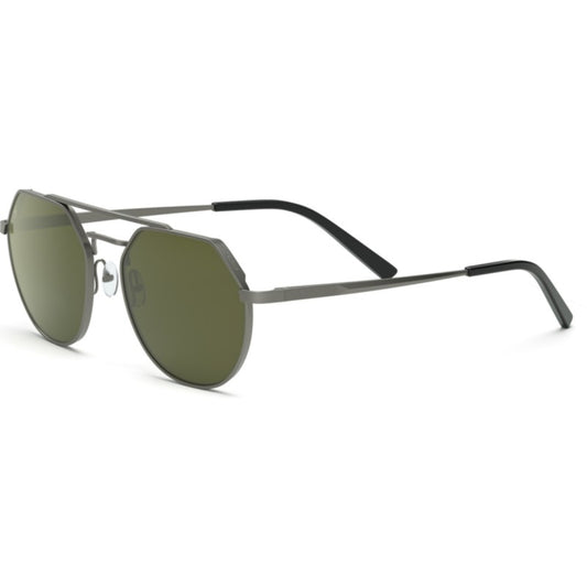 Serengeti SS533005 Matt Gun Metal Sunglasses - Silver / Gunmetal frame, Mineral Lens lens