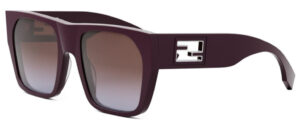 Fendi FE40124F 5781T Havana Sunglasses - Brown / Tortoise frame, Brown lens
