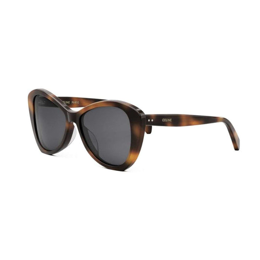 Celine CL40270U 5553A Blonde Havana Sunglasses - Brown / Tortoise frame, Grey lens