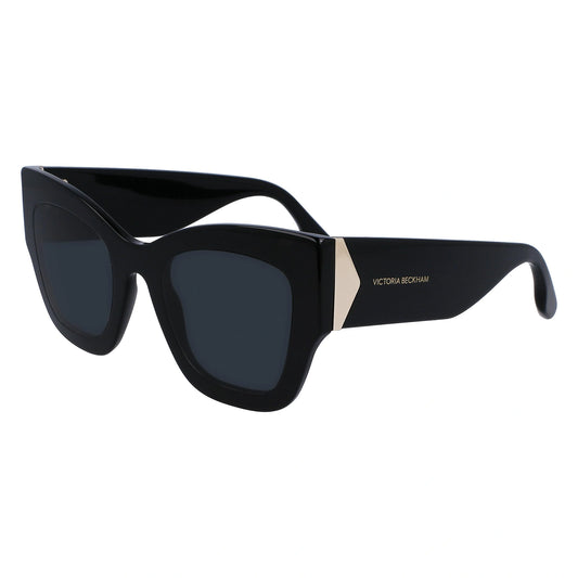 Victoria Beckham VB652S (001) Black Sunglasses - Black frame, Grey lens