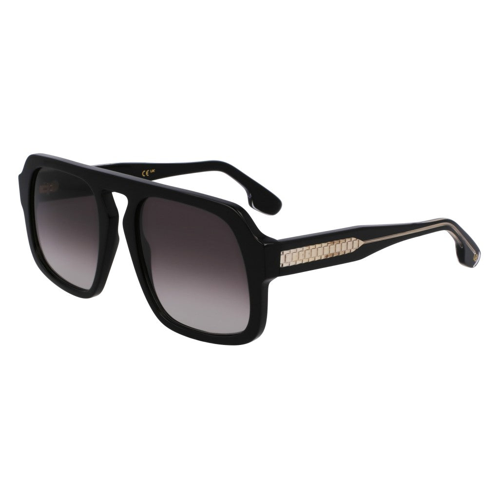 Victoria Beckham VB674S (001) Black Sunglasses - Black frame, Grey lens