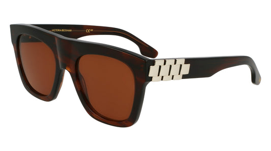 Victoria Beckham VB675S (227) Havana Sunglasses - Brown frame, Brown lens