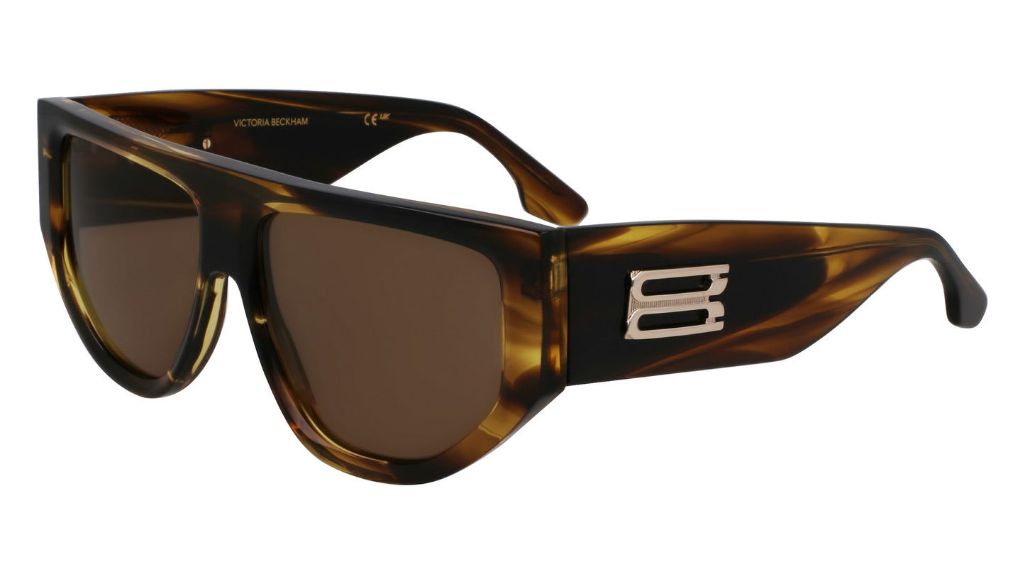 Victoria Beckham VB676S (318) Havana Sunglasses - Brown frame, Brown lens
